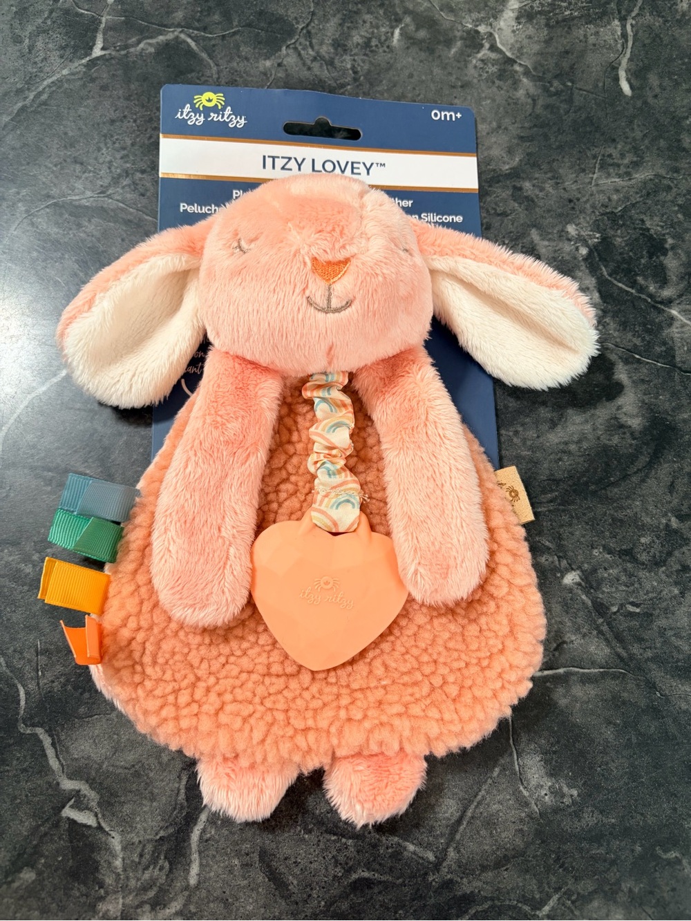 Itzy ritzy bunny rabbit lovey toy